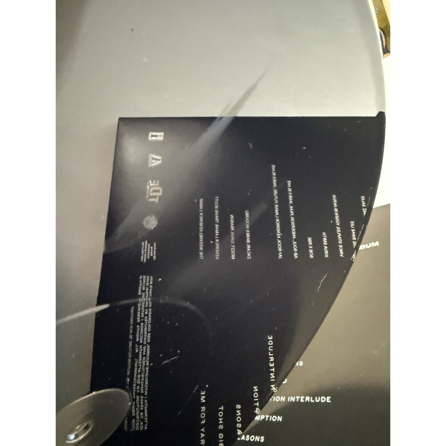 Black Panther 2LP Vinyl Kendrick Lamar Numbered Limited Edition Etched TDE KDot