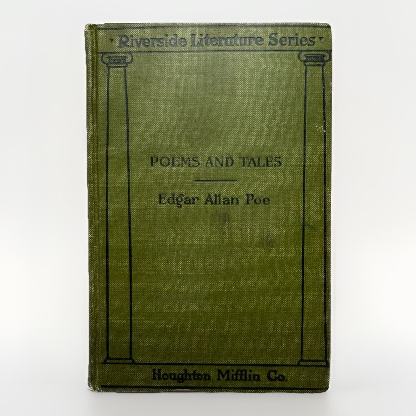 1898 Poems and Tales of Edgar Allan Poe - Riverside Literature Series Antique