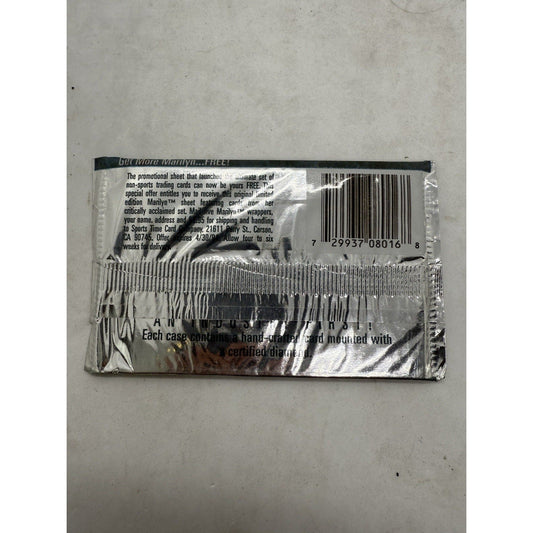 1993 Sports Time Marilyn Monroe Trading Card Pack – Unopened Vintage 9 - Card Pack - thriftgoblin