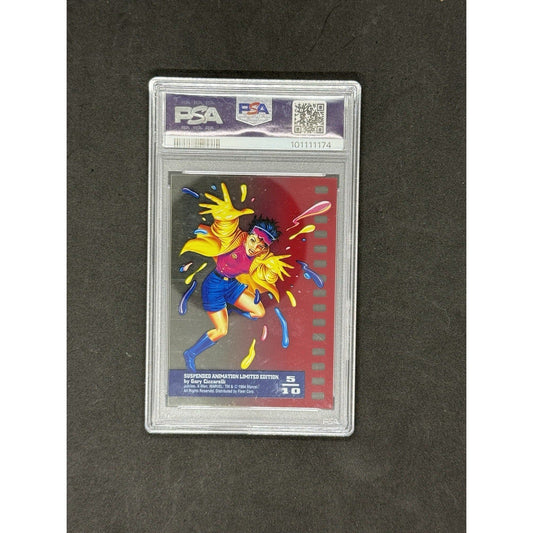 1995 Marvel Ultra X - Men Jubilee Suspended Animation PSA 8 Fleer Card 5 Woman - thriftgoblin