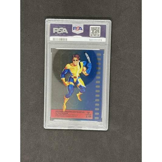 1995 Ultra X - Men Morph Suspended Animation 7 PSA 8 NM - MT Marvel Card Fleer - thriftgoblin