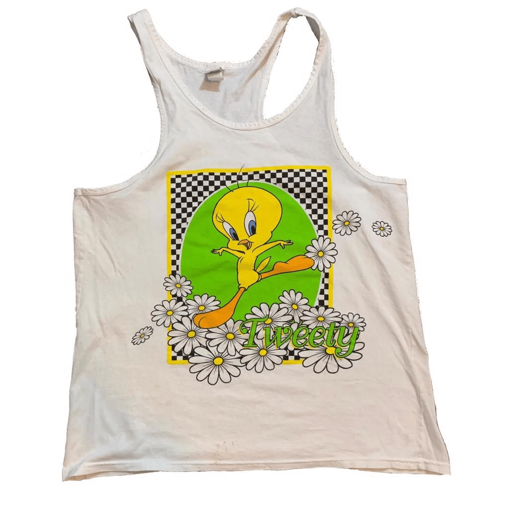 1998 Tweety Bird Tank Top USA one size fits most - thriftgoblin
