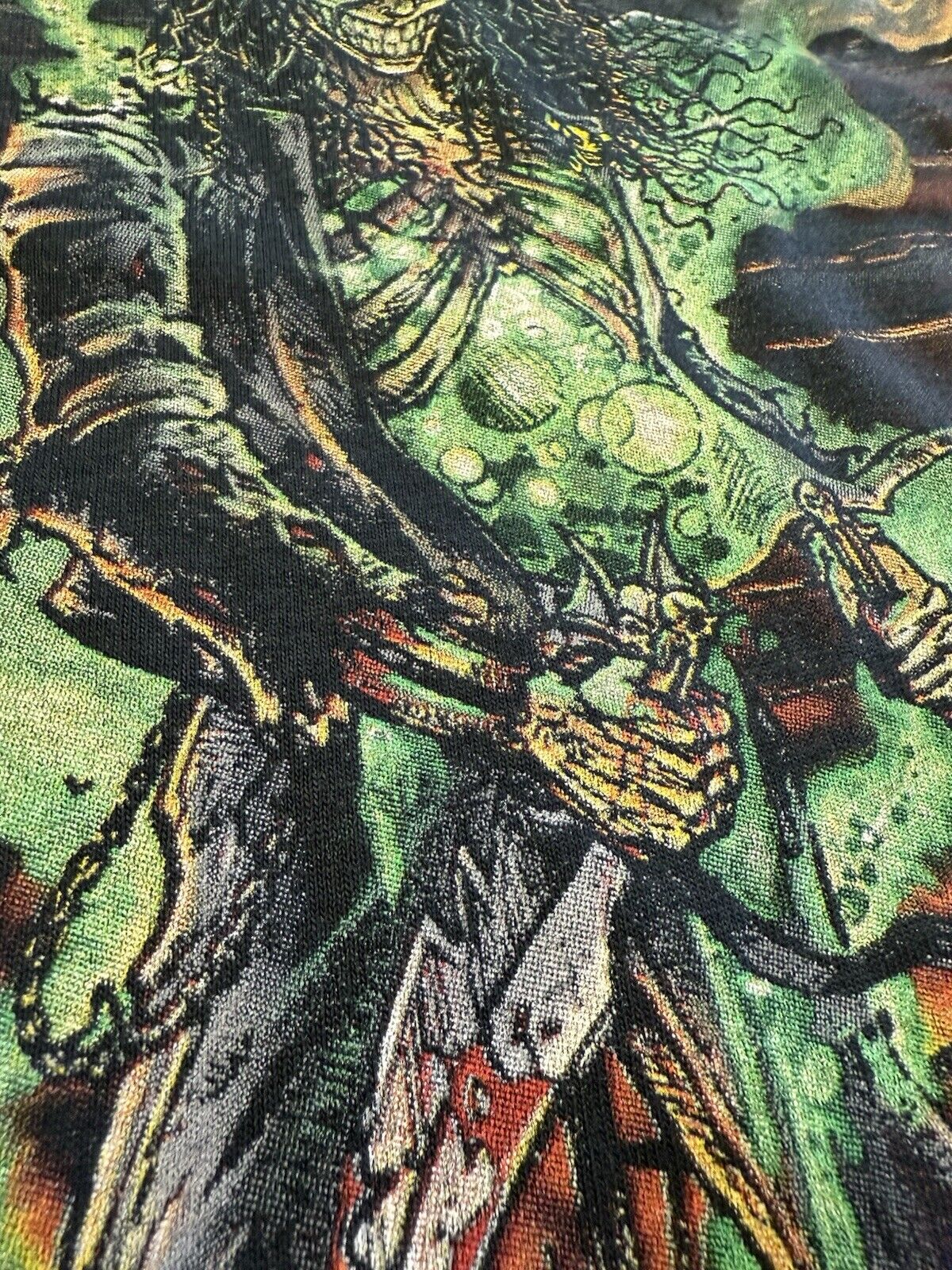 2001 Evil Ernie Tshirt Chaos Comics Mens XL Comic Images Graphic Black Crewneck - thriftgoblin