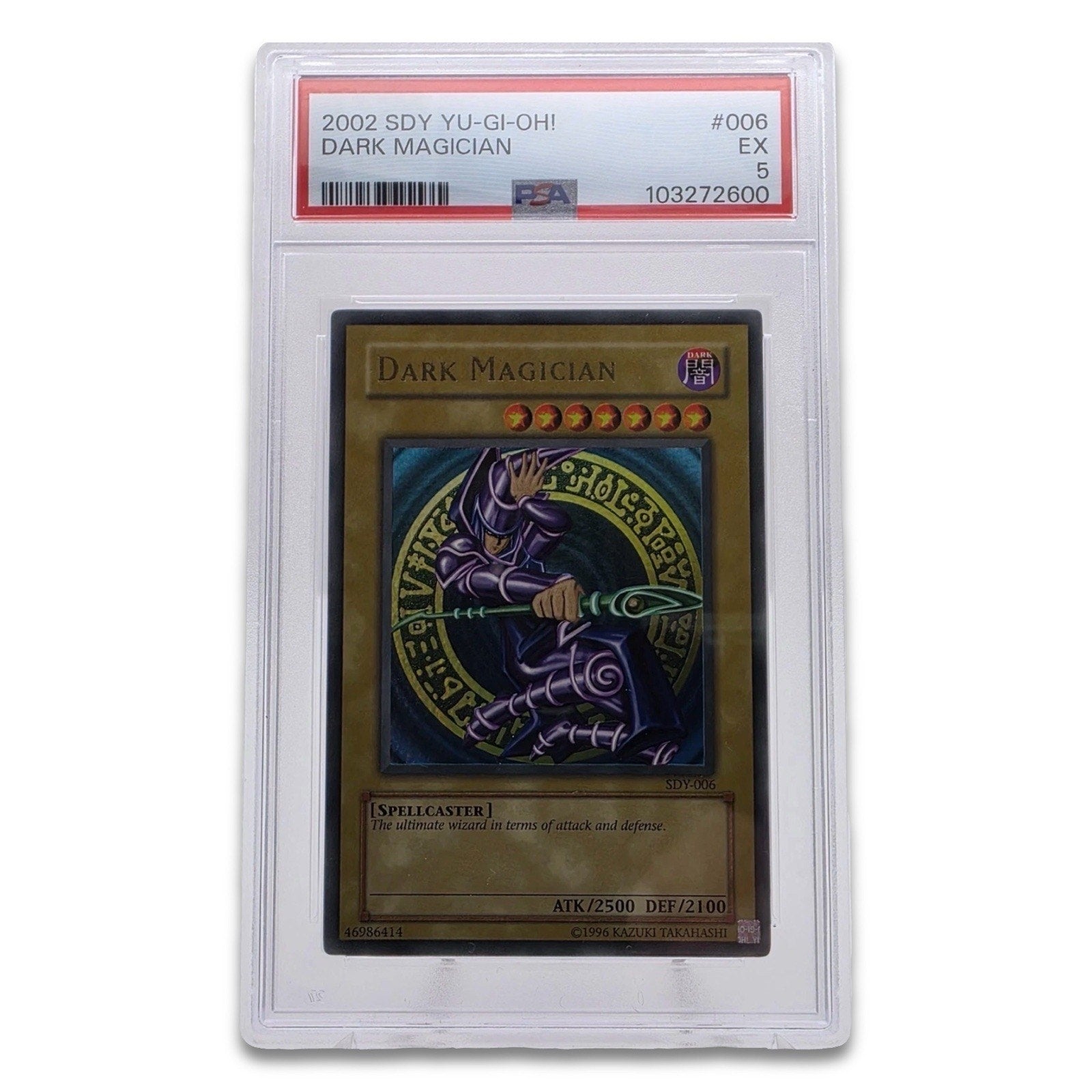 2002 Yu-Gi-Oh! Dark Magician SDY-006 Starter Deck Yugi PSA 5 EX Graded – thriftgoblin