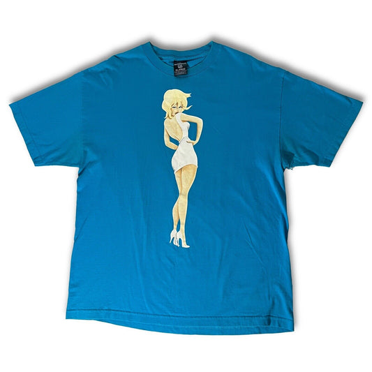 2011 The Hundreds x Cool World Holli Wood Shirt RARE Brad Pitt SS Mens XL - thriftgoblin