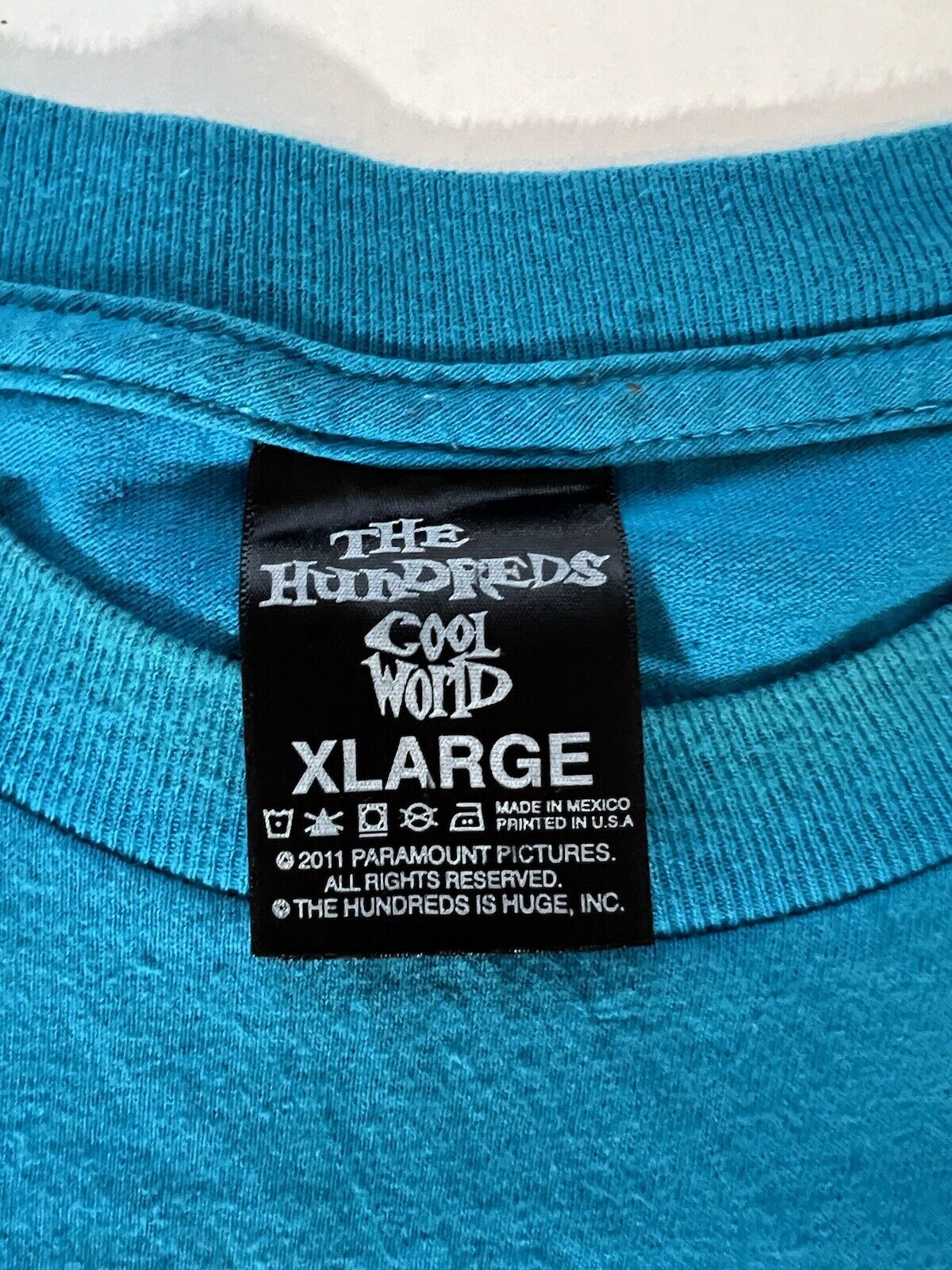 2011 The Hundreds x Cool World Holli Wood Shirt RARE Brad Pitt SS Mens XL - thriftgoblin