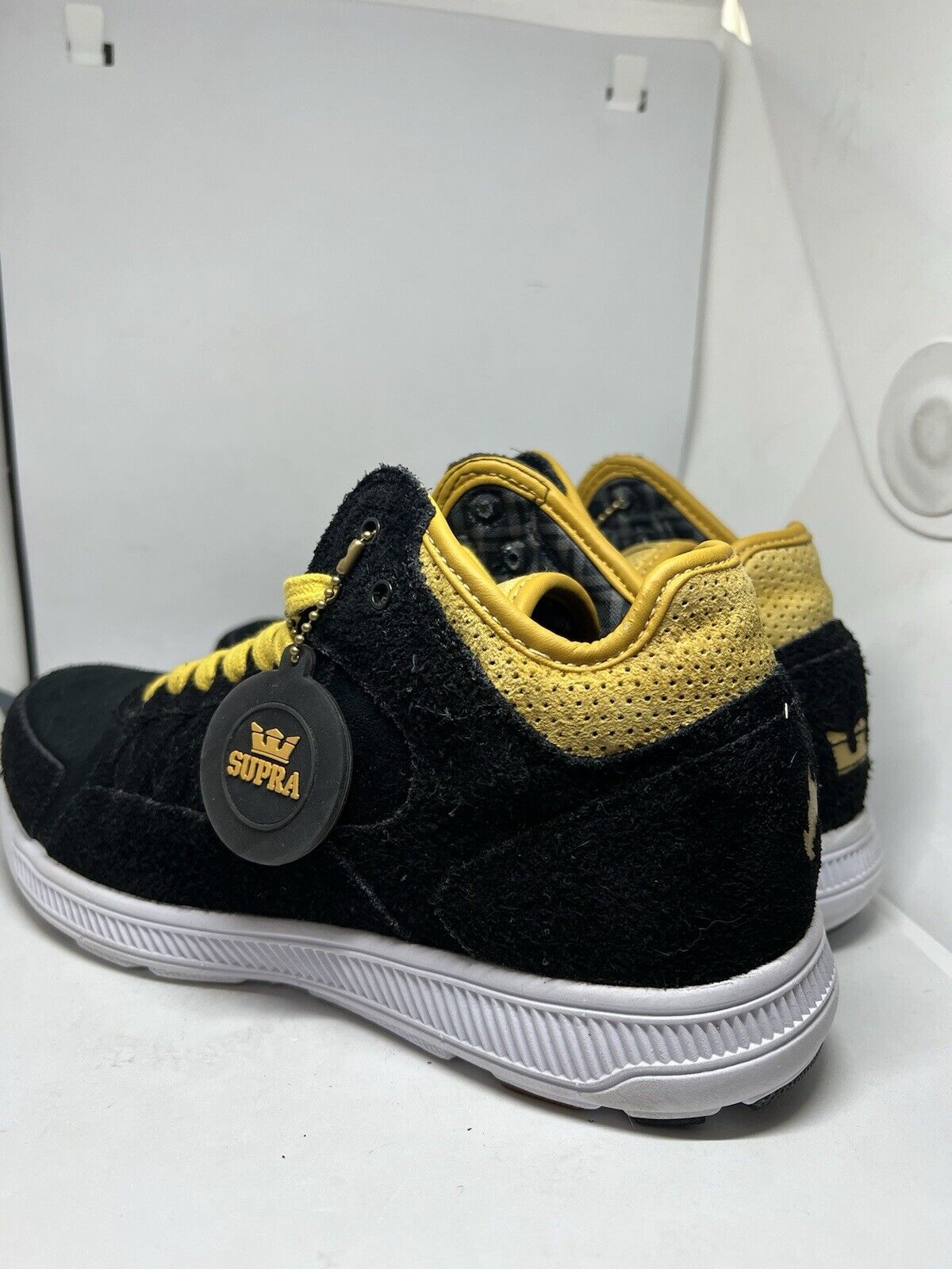 2014 Supra Hanon x Owen Limited 50 Mid 'Angels Share’ Whiskey Gold Shoe Mens 8 - thriftgoblin