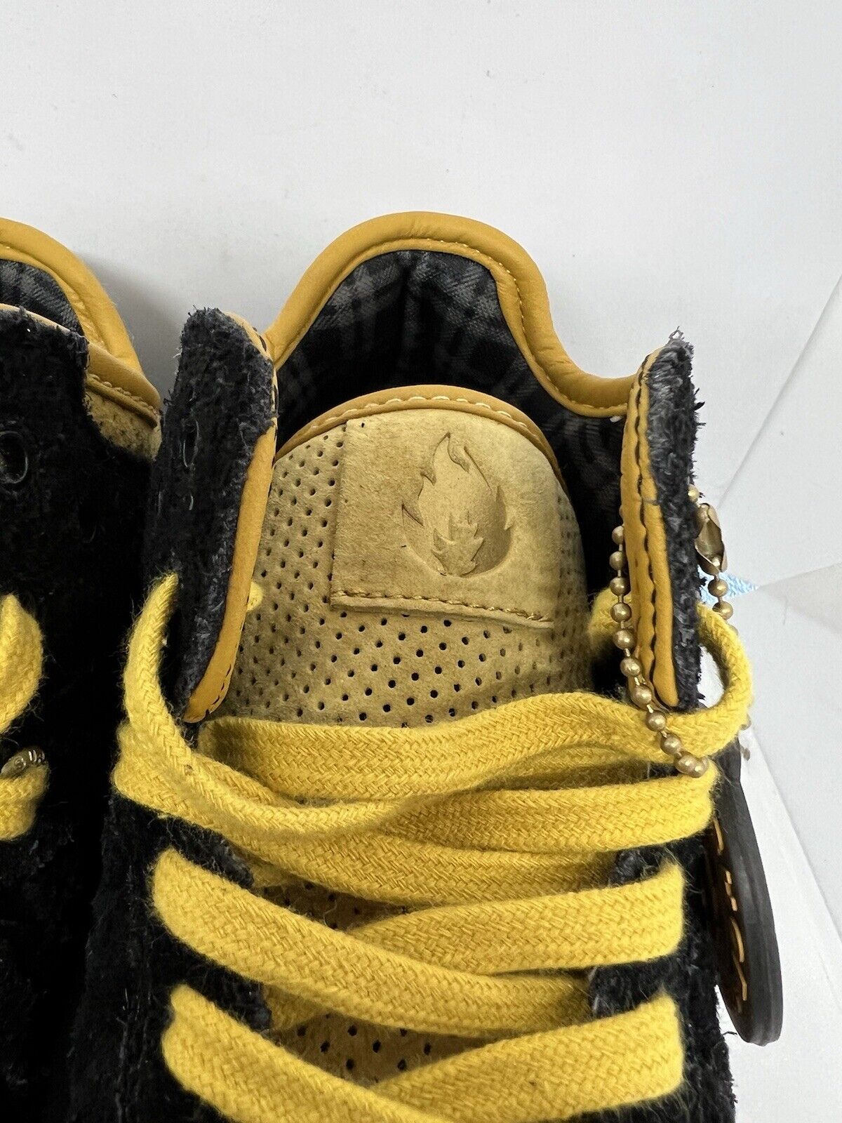 2014 Supra Hanon x Owen Limited 50 Mid 'Angels Share’ Whiskey Gold Shoe Mens 8 - thriftgoblin