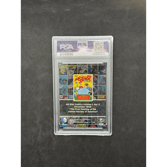 2016 DC Comics Cryptozoic All-Star Comics 3 Cover Art C3 JSA PSA 9 Mint Hero - thriftgoblin