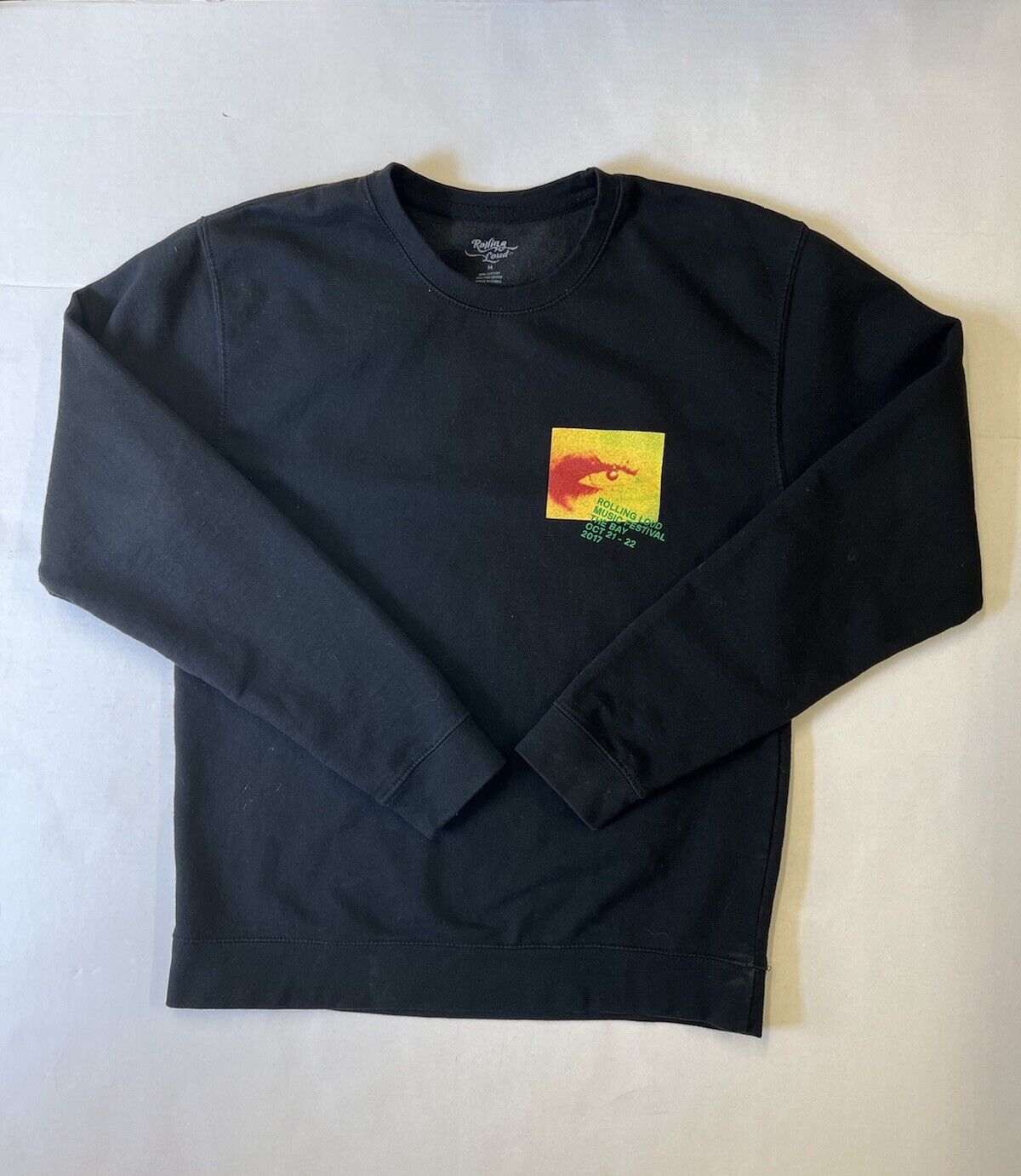 2017 Rolling Loud Bay Area Hip Hop Concert Tour Men's Sweater Hoodie - M Wayne - thriftgoblin