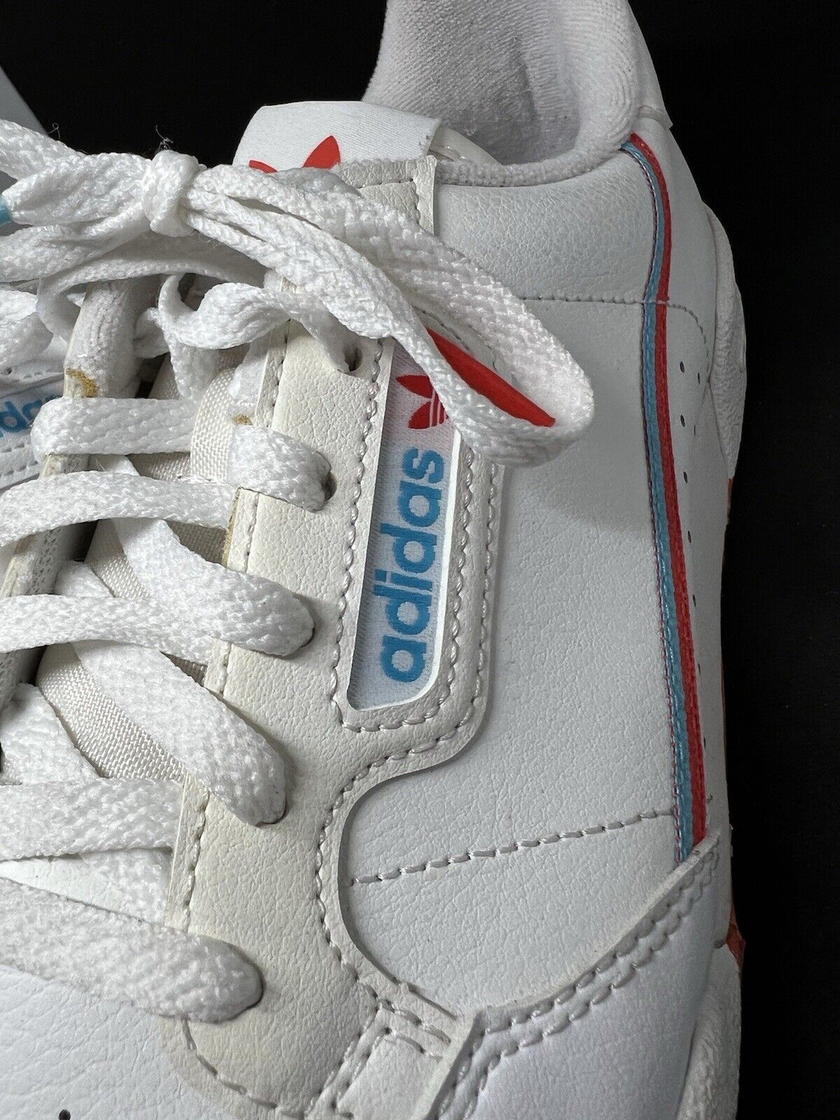2019 Adidas x Toy Story 4 Shoe. Youth/women Continental 80 EG7313 White Red Cyan - thriftgoblin