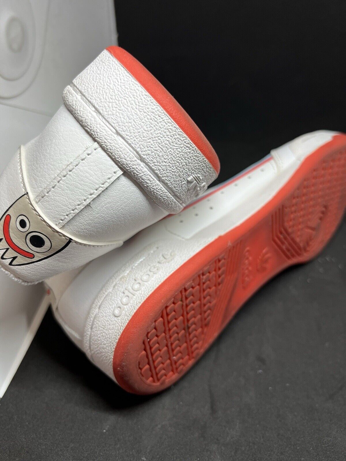 2019 Adidas x Toy Story 4 Shoe. Youth/women Continental 80 EG7313 White Red Cyan - thriftgoblin