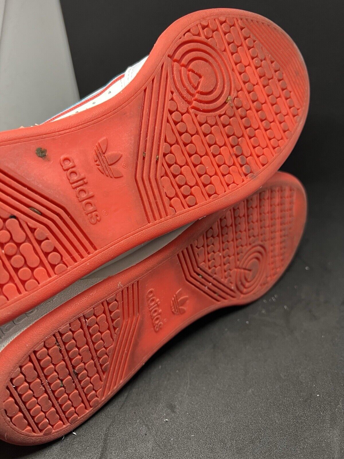 2019 Adidas x Toy Story 4 Shoe. Youth/women Continental 80 EG7313 White Red Cyan - thriftgoblin
