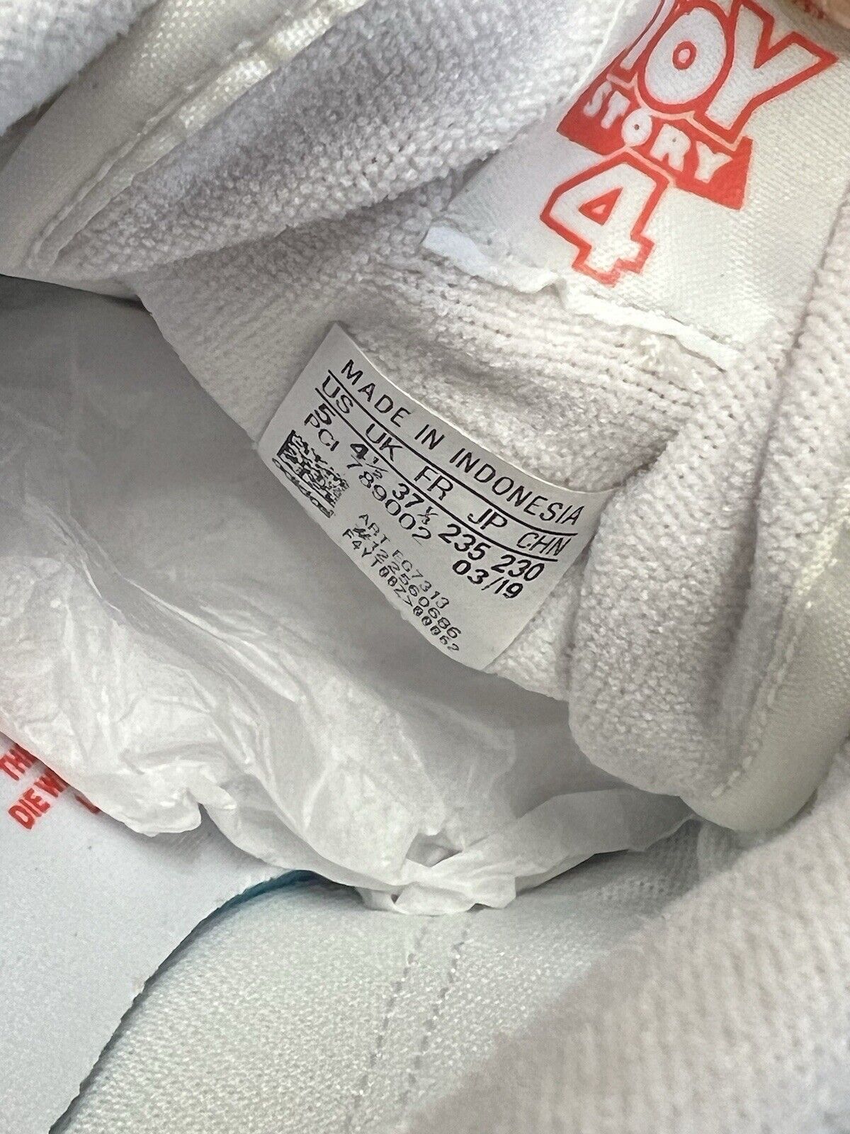 2019 Adidas x Toy Story 4 Shoe. Youth/women Continental 80 EG7313 White Red Cyan - thriftgoblin