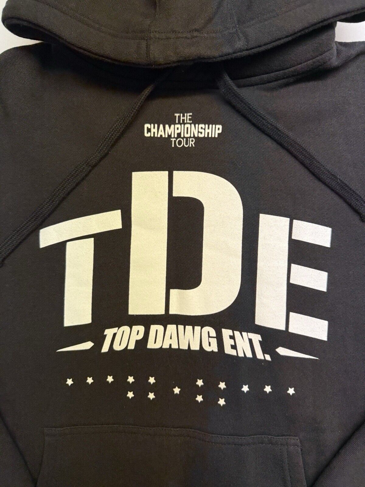 2019 TDE Top Dawg Entertainment Kendrick the Championship Tour Hoodie Small - thriftgoblin