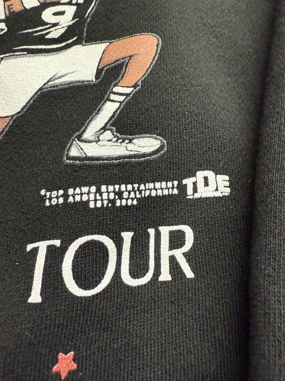 2019 TDE Top Dawg Entertainment Kendrick the Championship Tour Hoodie Small - thriftgoblin