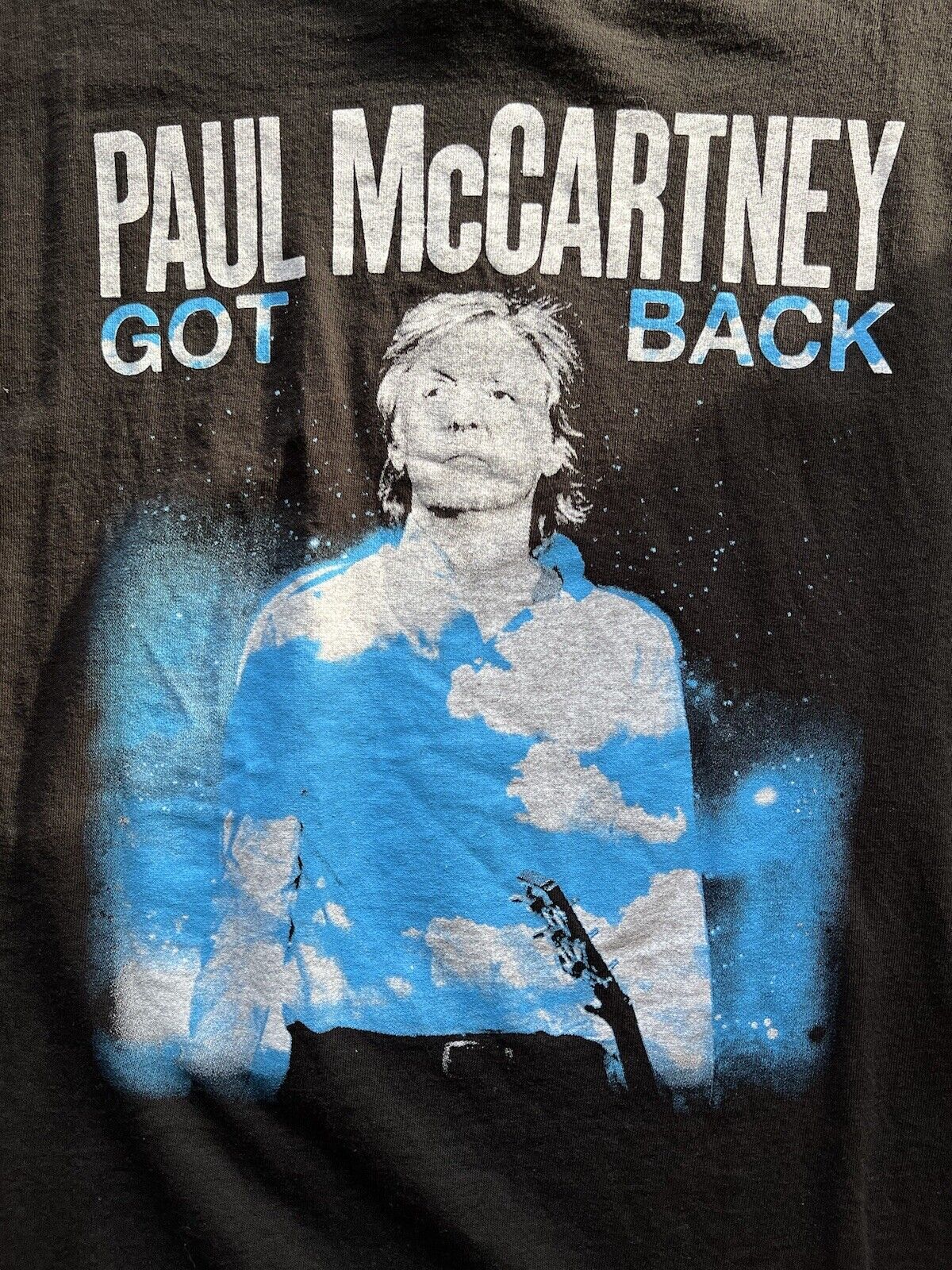 2022 Paul Mccartney Got Back Tour The Beatles. Crew black CONCERT Mens Size XL - thriftgoblin