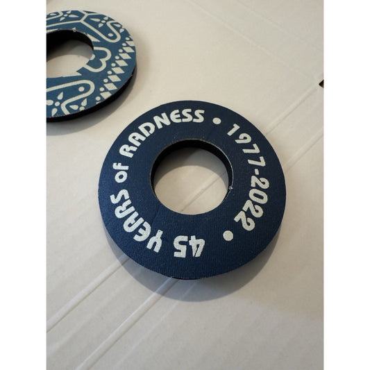 2022 SE Bikes 45 Years of Radness Donuts Foam Pad Limited Edition Blue Bandana - thriftgoblin