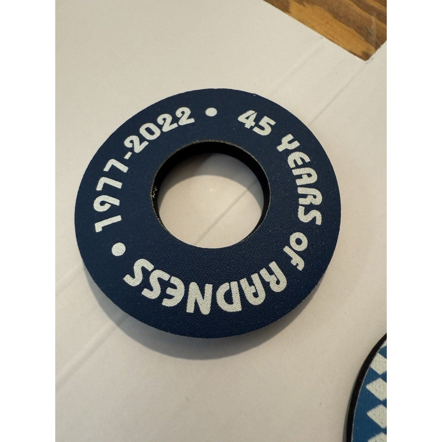 2022 SE Bikes 45 Years of Radness Donuts Foam Pad Limited Edition Blue Bandana - thriftgoblin