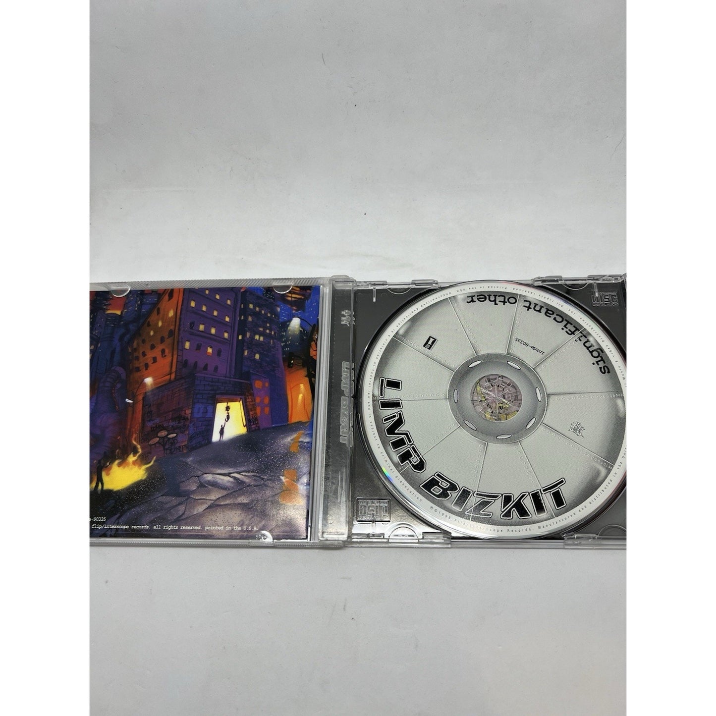 Limp Bizkit – Significant Other CD 1999 Nu Metal Rapcore Album Clean Disc