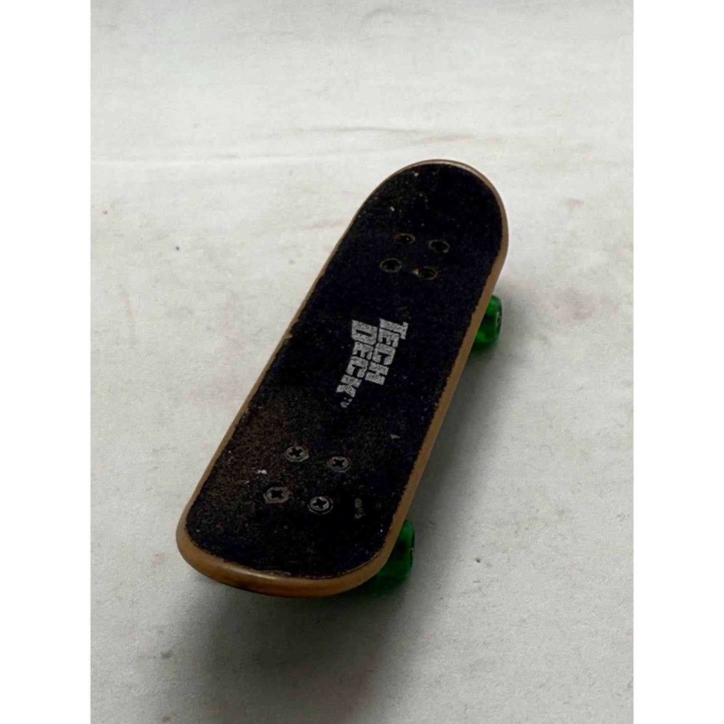 Tech Deck Hook-Ups Devil Man Fingerboard Toy Vintage Anime Skateboard Loose RARE