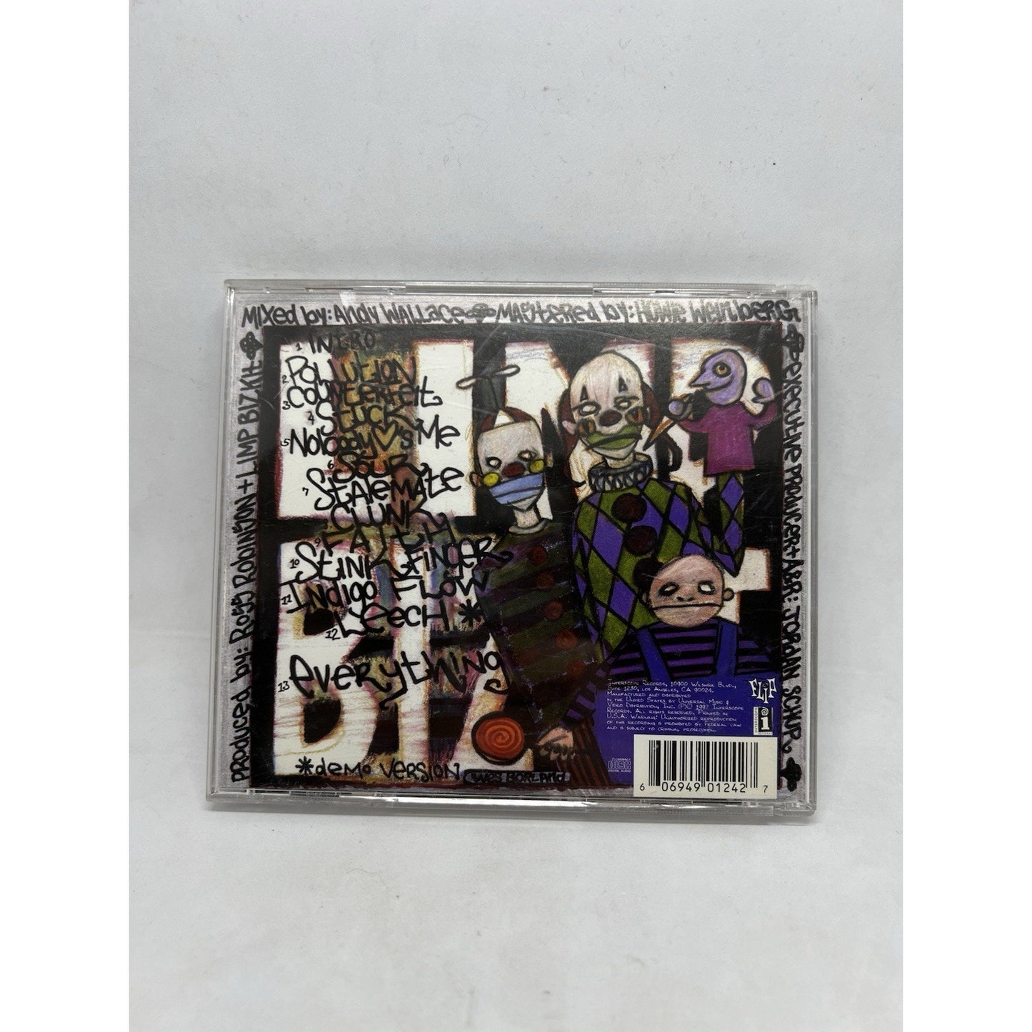 Limp Bizkit – Three Dollar Bill, Yall$ (1997 Interscope CD, Nu Metal Debut)