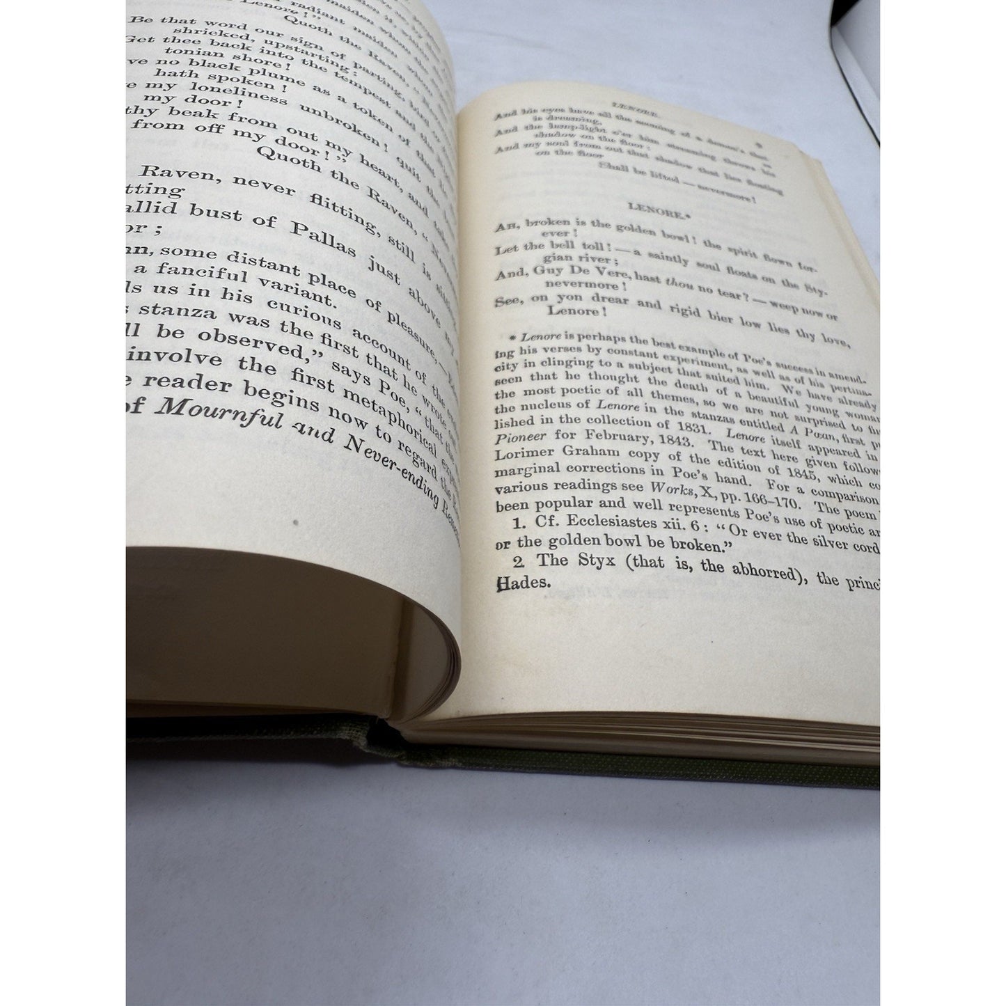 1898 Poems and Tales of Edgar Allan Poe - Riverside Literature Series Antique