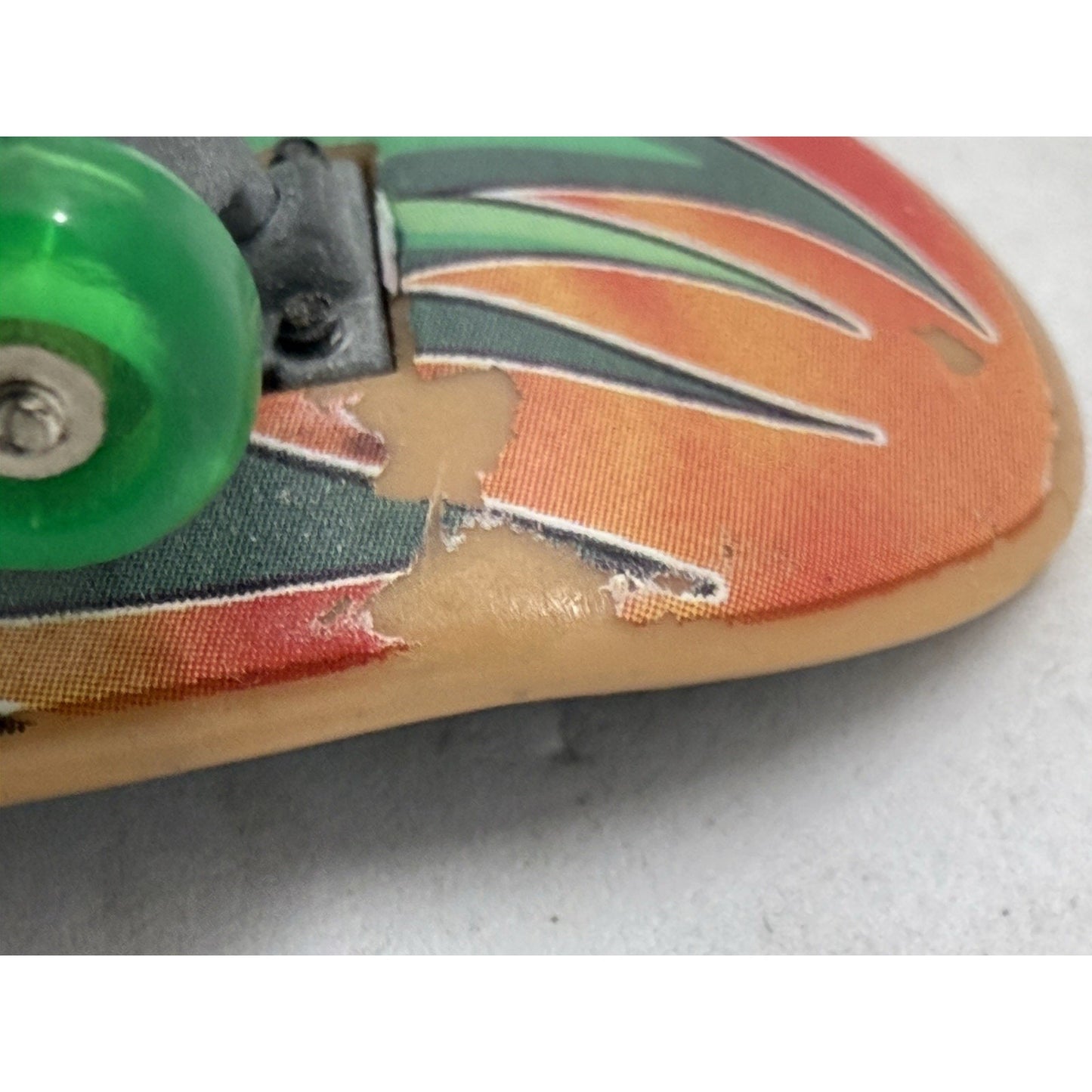 Tech Deck Hook-Ups Devil Man Fingerboard Toy Vintage Anime Skateboard Loose RARE