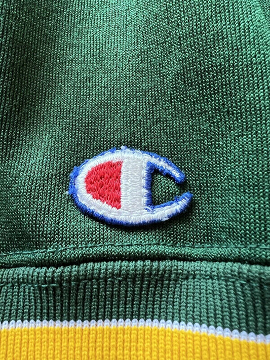 60’s Champion Product INC Vintage Nylon HARBOR Crewneck Sweater XL USA 26094 - thriftgoblin