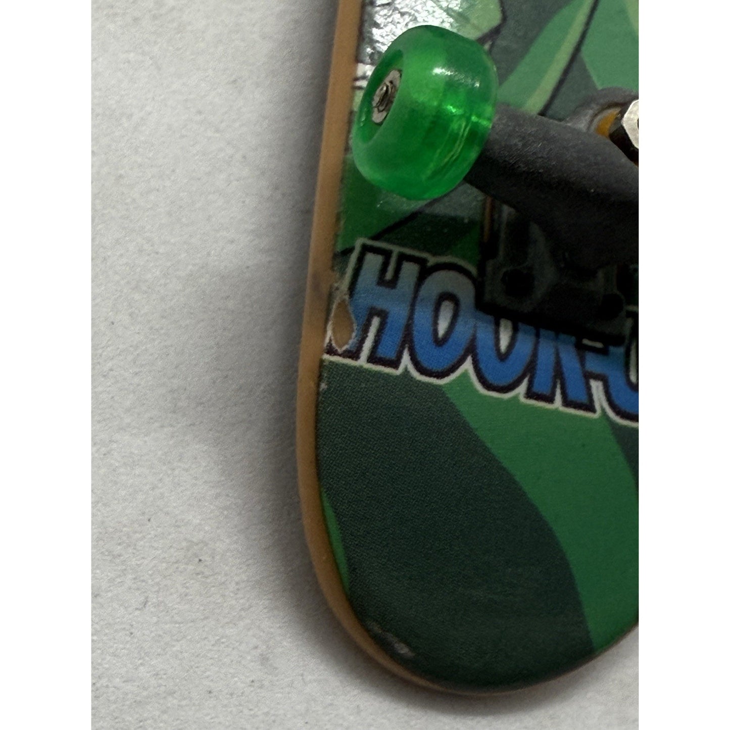 Tech Deck Hook-Ups Devil Man Fingerboard Toy Vintage Anime Skateboard Loose RARE