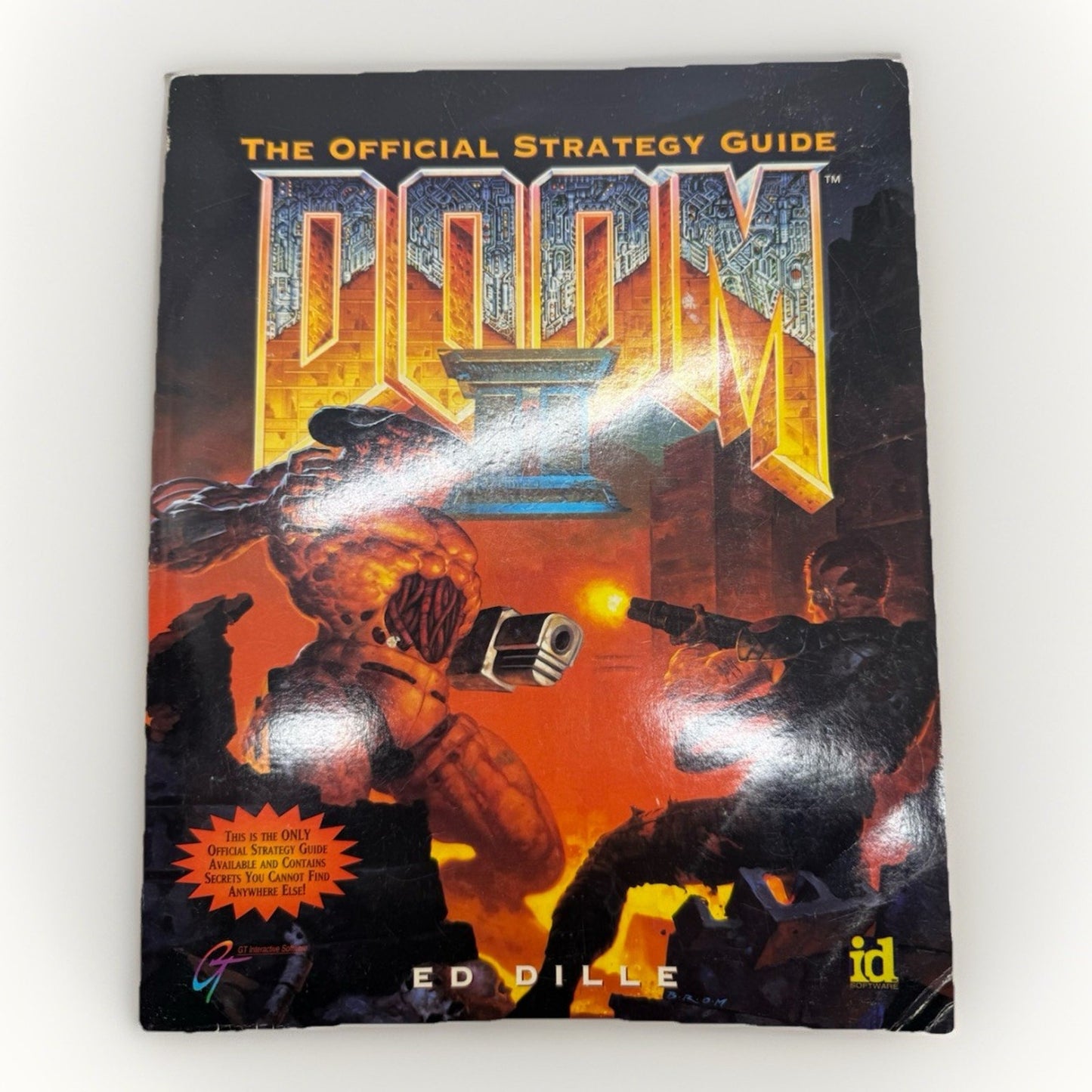 DOOM II Official Strategy Guide Prima 1994 PC FPS Shooter Walkthrough Book 90s