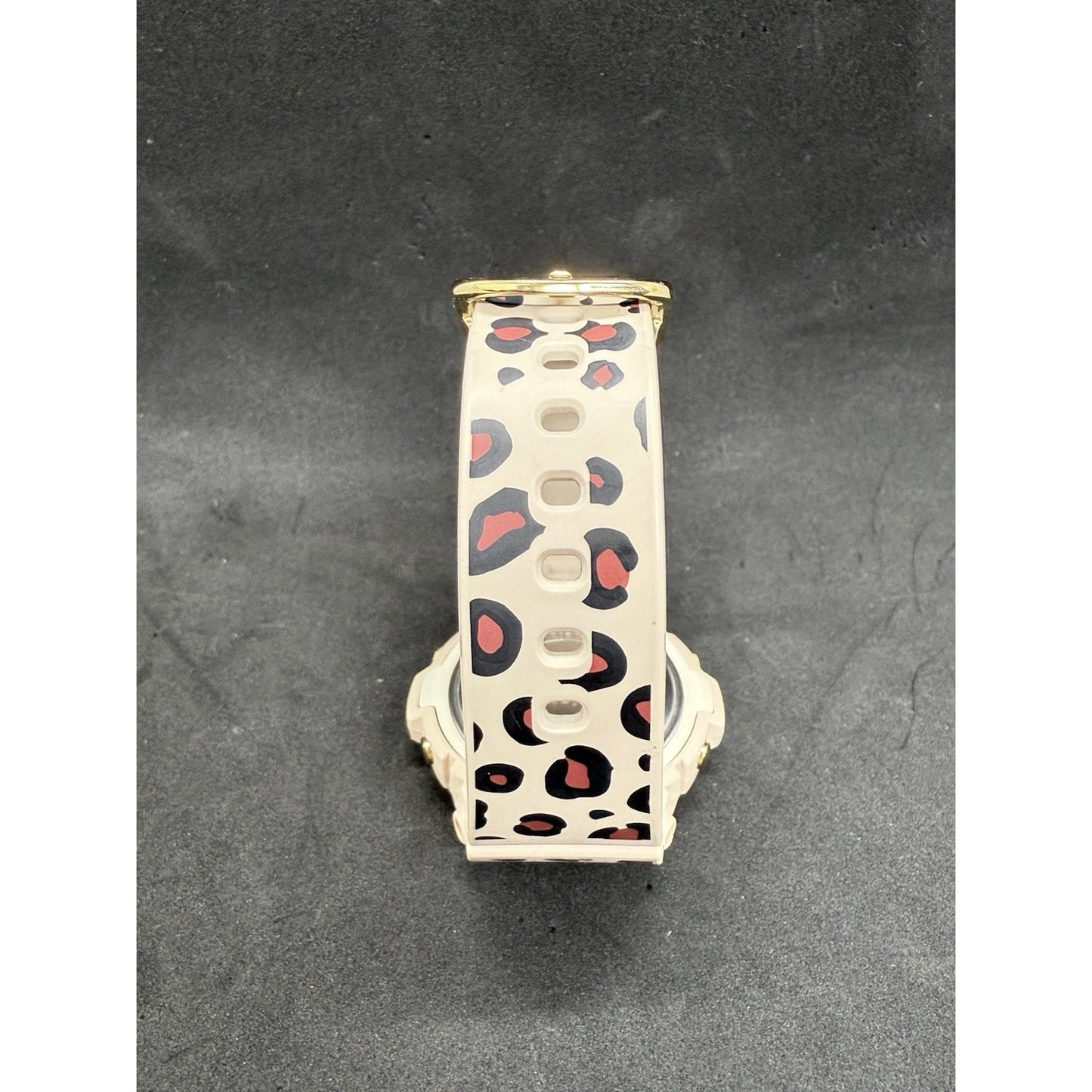 Casio Baby-G x Joyrich BG-6900JR White Leopard Gold Face Digital Watch Rare Cat
