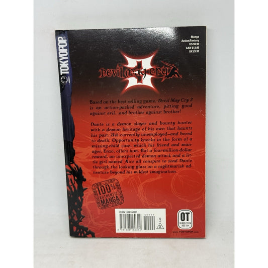 Devil May Cry 3 Manga Suguro Chayamachi TOKYOPOP Dante Older Teen 2005 English