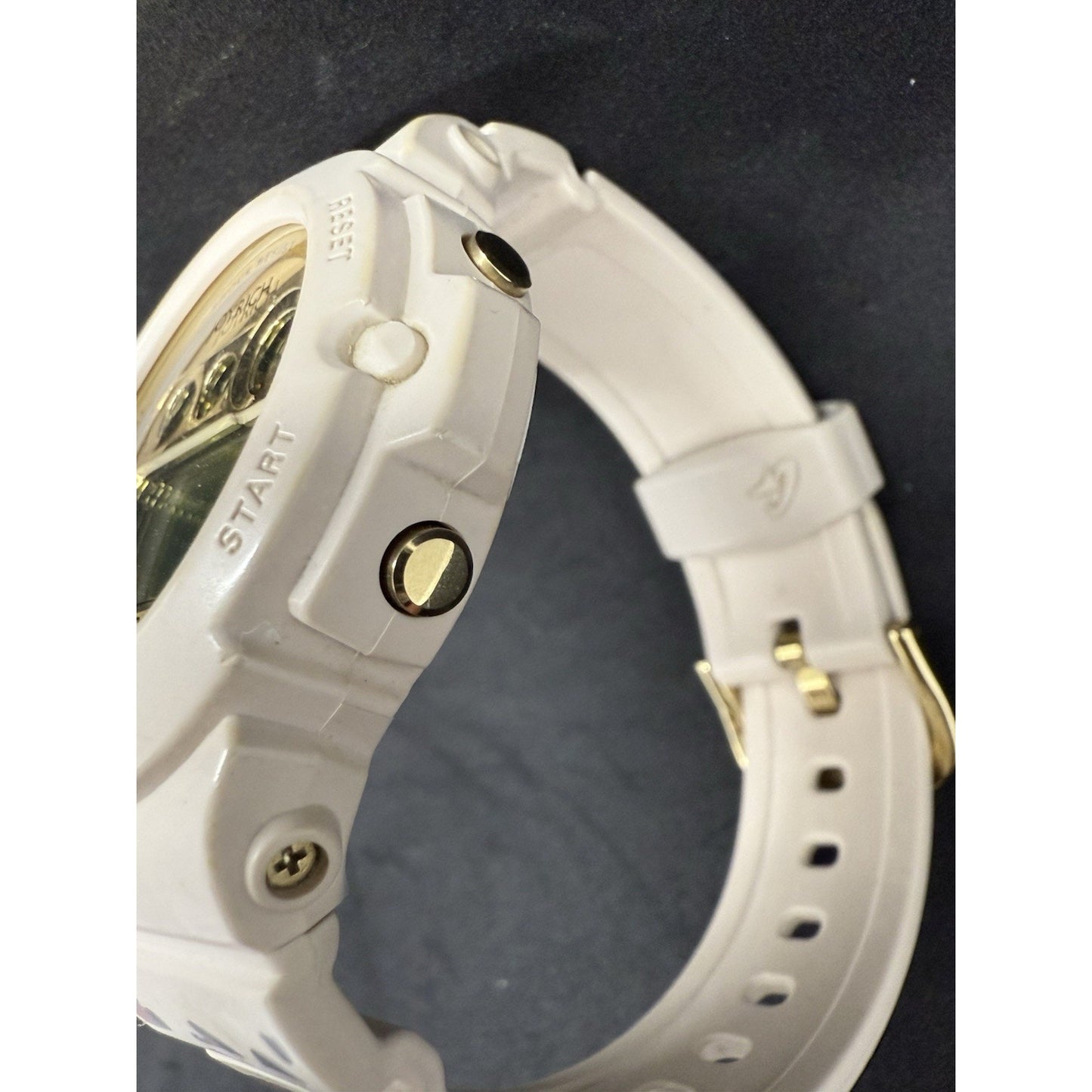 Casio Baby-G x Joyrich BG-6900JR White Leopard Gold Face Digital Watch Rare Cat