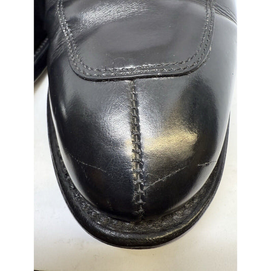 Allen Edmonds Delray Men's Leather Blucher Dress Shoe Size 12 D Black 1208 USA