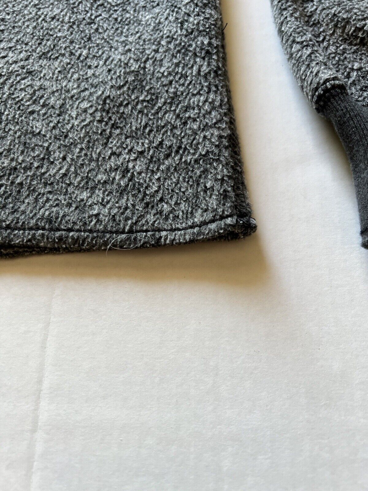 Abercrombie & Fitch Sweater Womens Small Gray Fleece Hoodie Pullover Sweatshirt - thriftgoblin