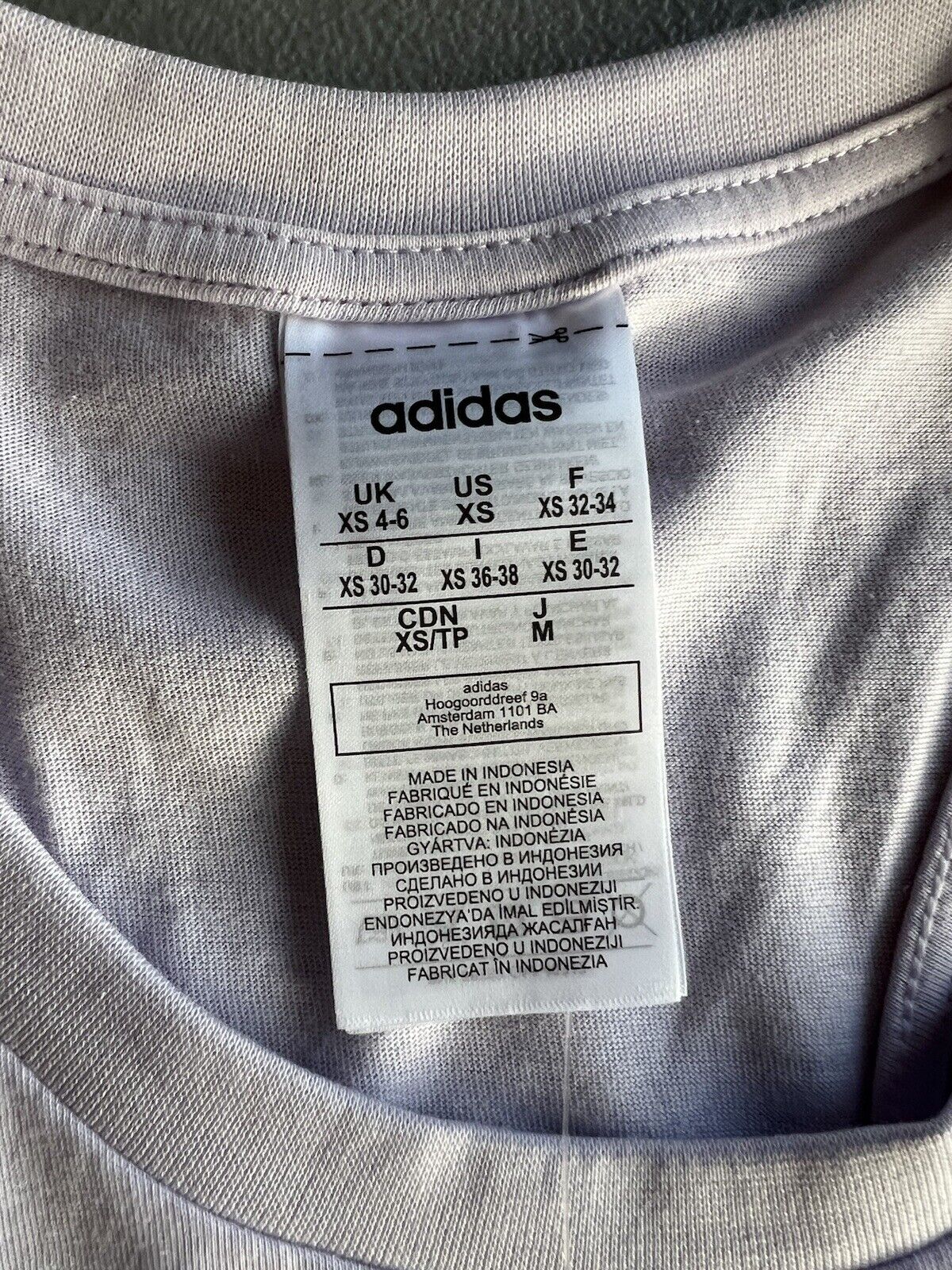 Adidas Women`s Branded Training Tank Purple Tint/Copper Metallic NWT XS Crossfit - thriftgoblin
