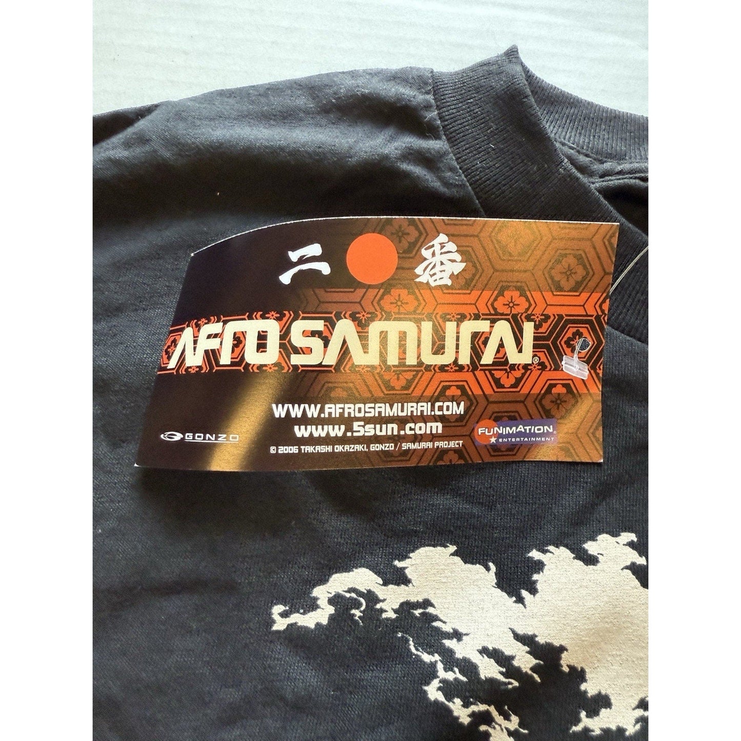 Afro Samurai 2006 T-Shirt Size 2XL NWT Anime Japan Funimation Takashi Okazaki - thriftgoblin