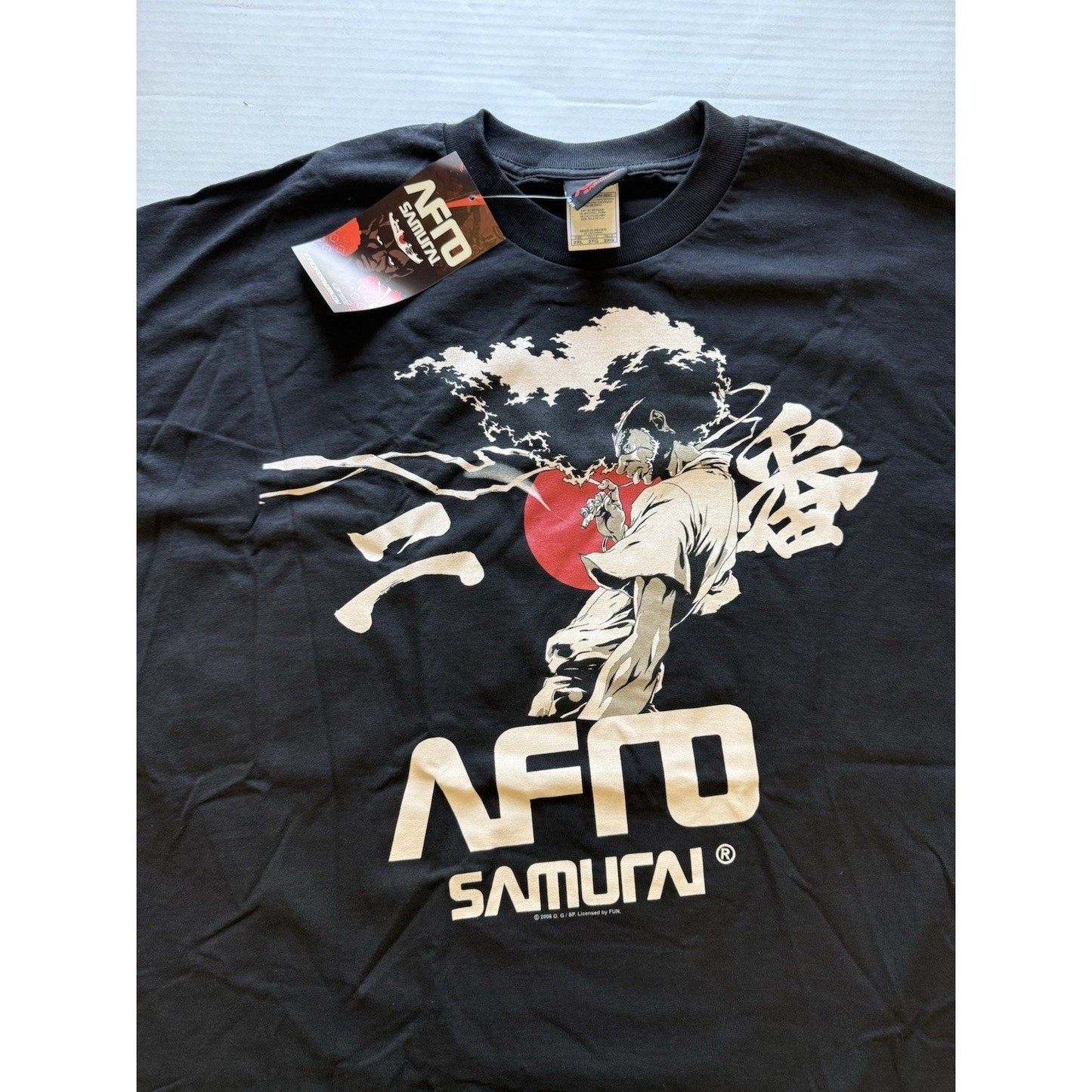 Afro Samurai 2006 T-Shirt Size 2XL NWT Anime Japan Funimation Takashi Okazaki - thriftgoblin