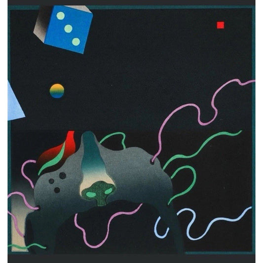 Akira Kurosaki Solitude W159 Color Woodblock Print 1970s Signed Numbered 59/200 - thriftgoblin