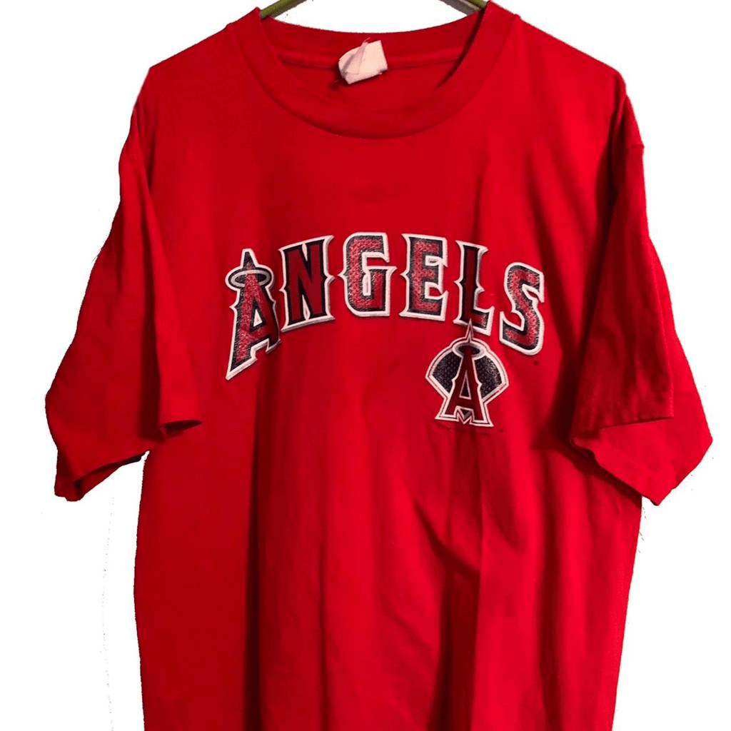Anaheim Angels 2002 Red Crewneck - thriftgoblin