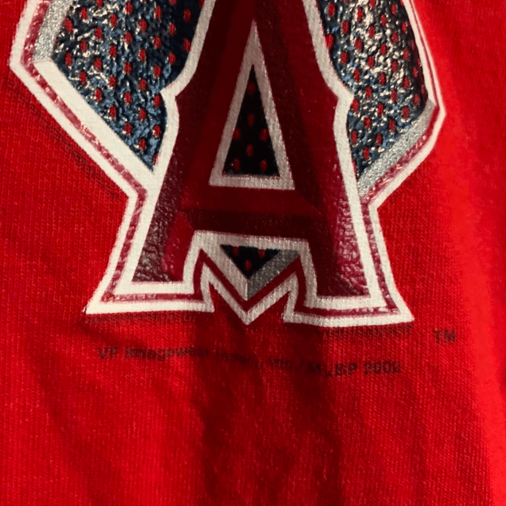 Anaheim Angels 2002 Red Crewneck - thriftgoblin