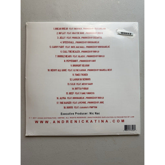 Andre Nickatina Self - Titled 2LP RSD First 2017 Red Vinyl Ltd 1000 Sealed Bay - thriftgoblin