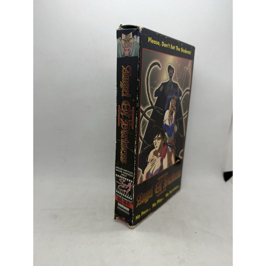 Angel of Darkness II Red VHS Tape Rare SoftCel 1995 Anime Release Tested Works - thriftgoblin
