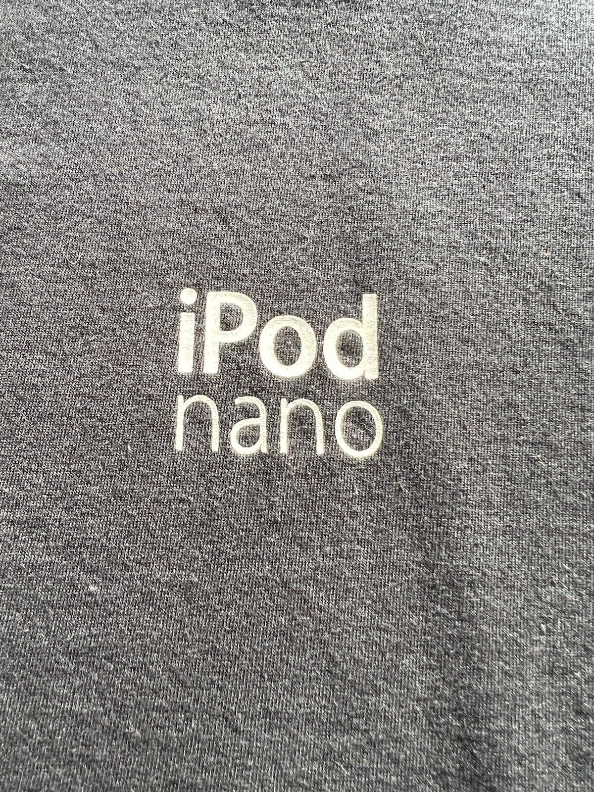 Apple “Ipod Nano” 1,000 Songs. AA Double Sided T Shirt Vintage 2000 Black Size S - thriftgoblin