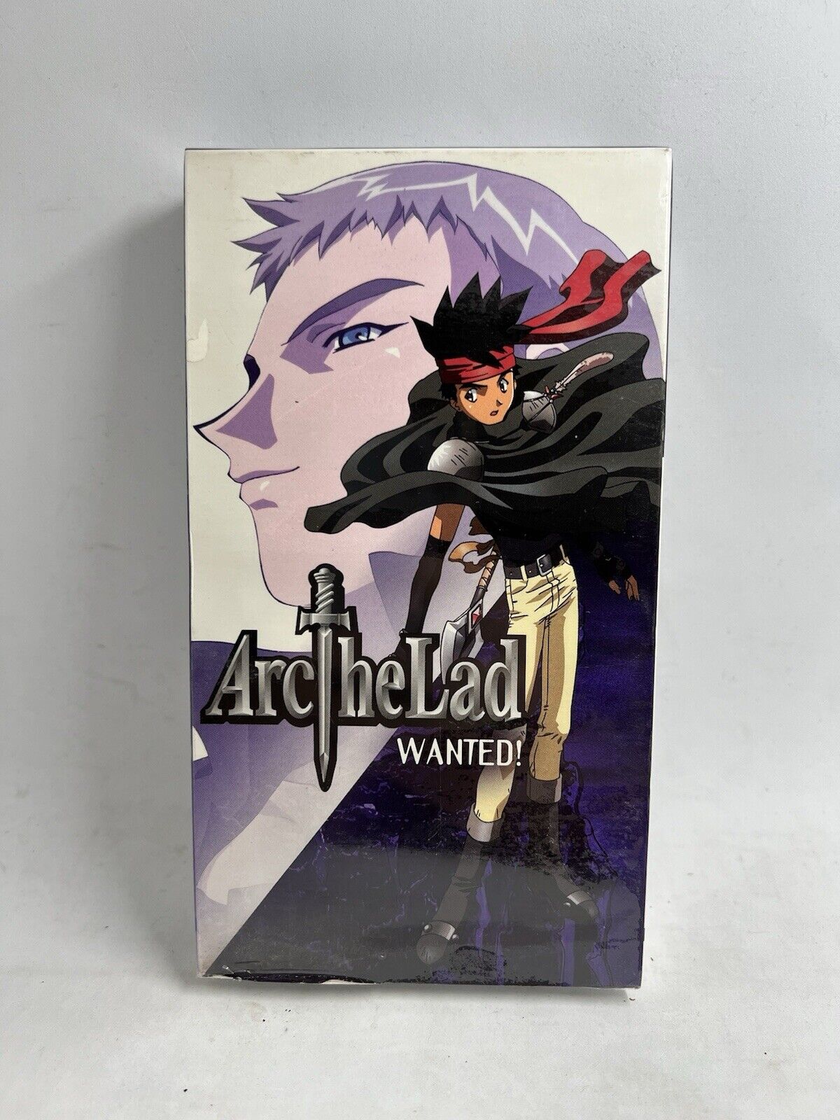 Arc the Lad Wanted! (VHS 1999) Video Tape NEW English Dubbed Sony Games ADV FILM - thriftgoblin