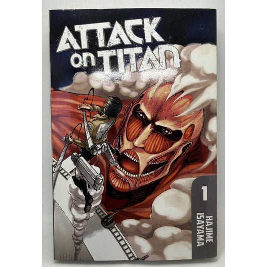 Attack on Titan Vol. 1 Manga Hajime Isayama Kodansha Comics English Graphic - thriftgoblin