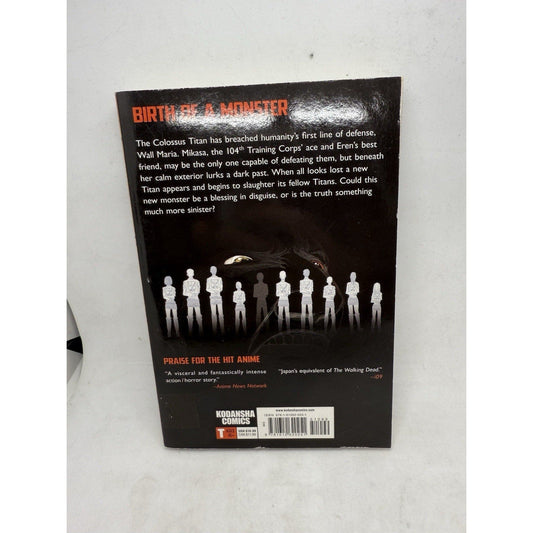 Attack on Titan Vol 2 by Hajime Isayama English Paperback Manga Kodansha - thriftgoblin