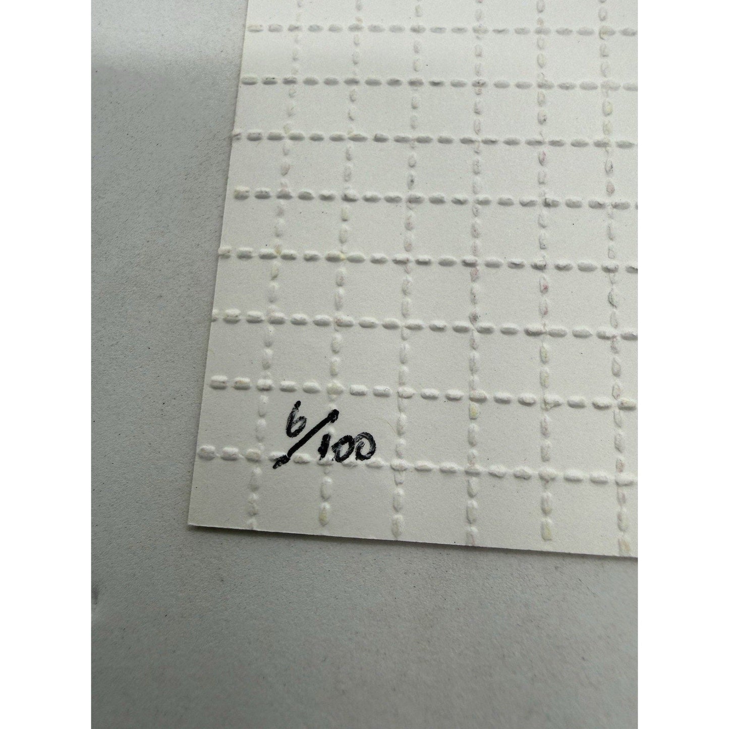 Ben Frost Wall Flower Blotter Variant 2018 1xRUN Signed 6/100 COA Pop Art Print - thriftgoblin