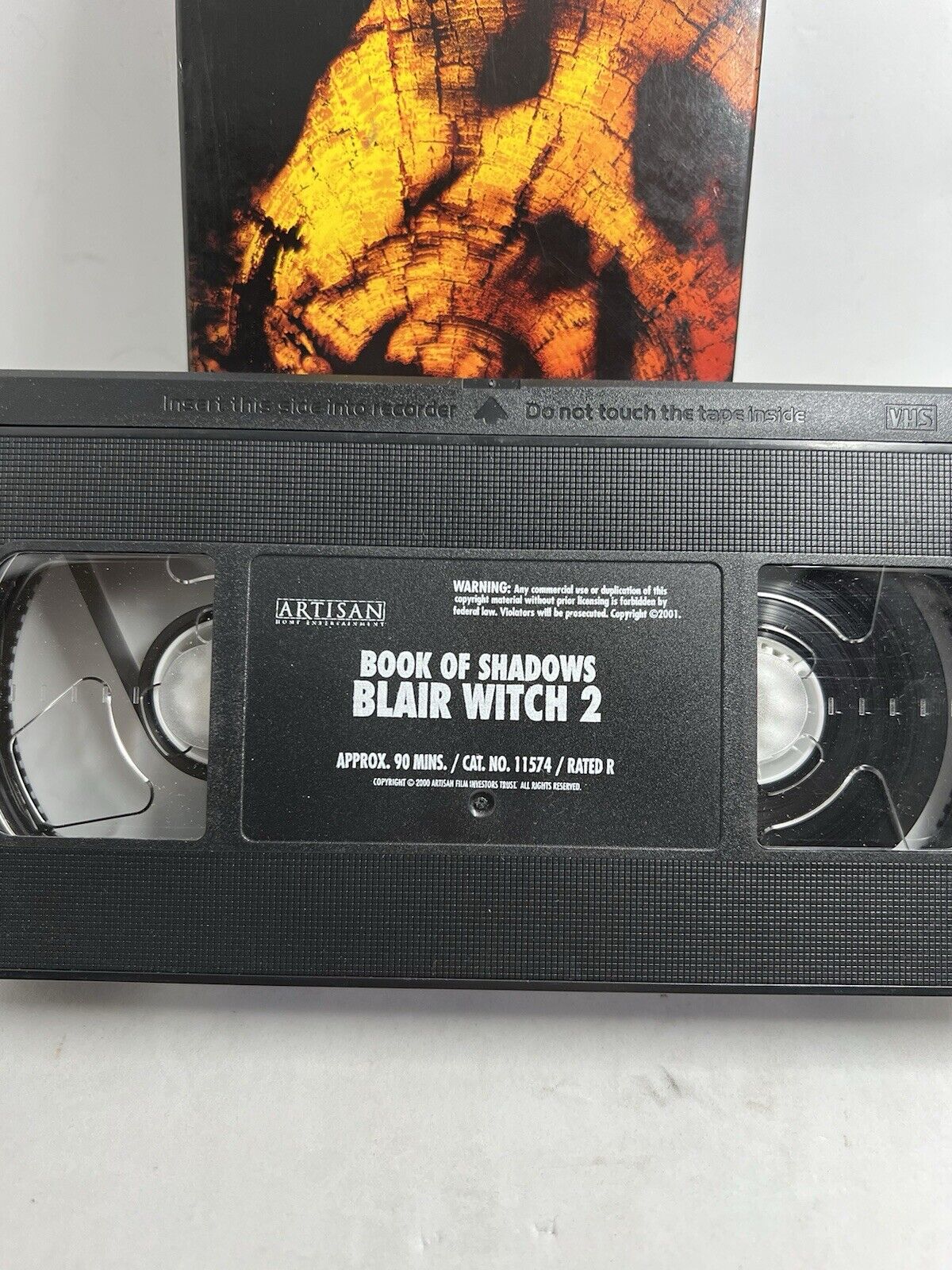 Blair Witch 2 VHS Book Of Shadows 2001 Blair Witch Project 2 Horror Classic Film - thriftgoblin